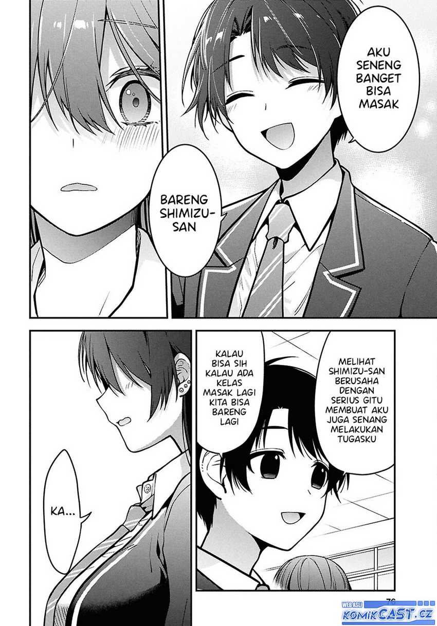 Tonari no Seki no Yankee Shimizu-san ga Kami o Kuroku Sometekita Chapter 2 - halaman 33