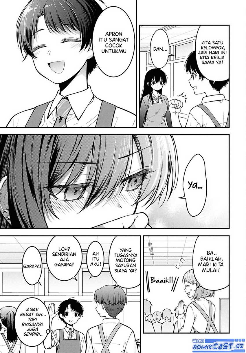 Tonari no Seki no Yankee Shimizu-san ga Kami o Kuroku Sometekita Chapter 2 - halaman 8
