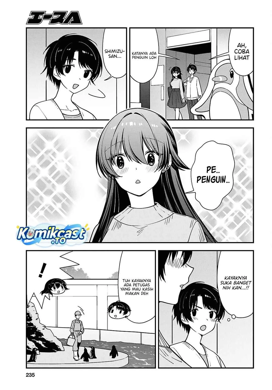 Tonari no Seki no Yankee Shimizu-san ga Kami o Kuroku Sometekita Chapter 20 - halaman 18