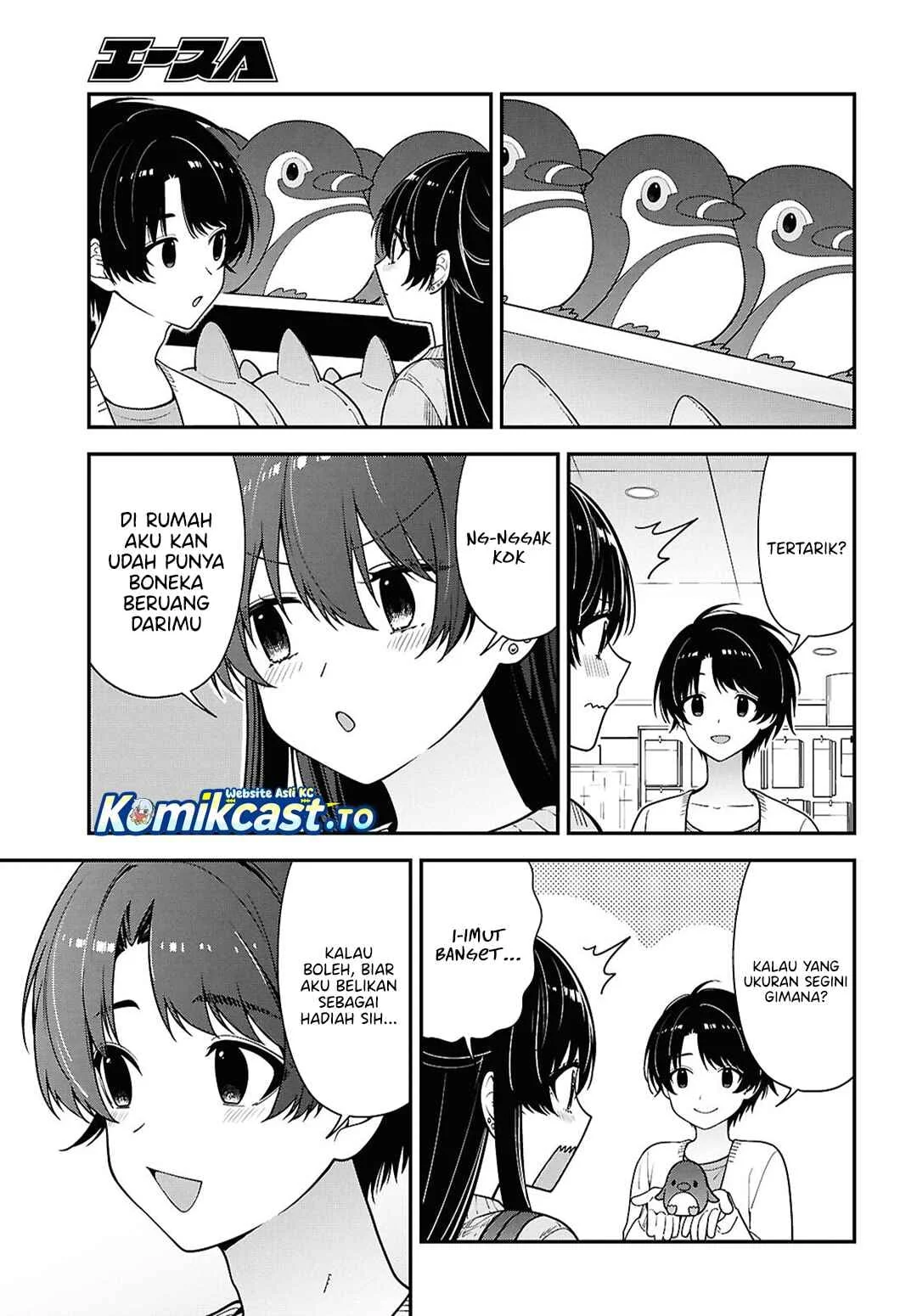 Tonari no Seki no Yankee Shimizu-san ga Kami o Kuroku Sometekita Chapter 20 - halaman 21