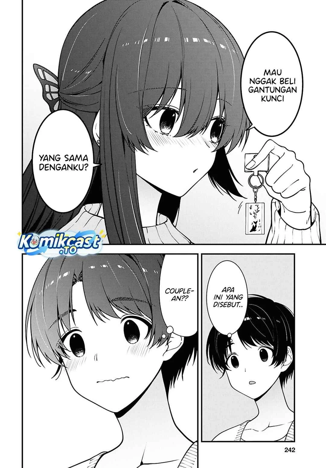 Tonari no Seki no Yankee Shimizu-san ga Kami o Kuroku Sometekita Chapter 20 - halaman 24