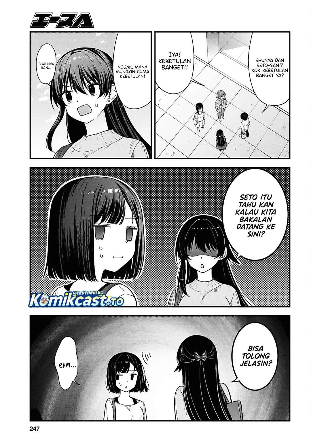 Tonari no Seki no Yankee Shimizu-san ga Kami o Kuroku Sometekita Chapter 20 - halaman 29