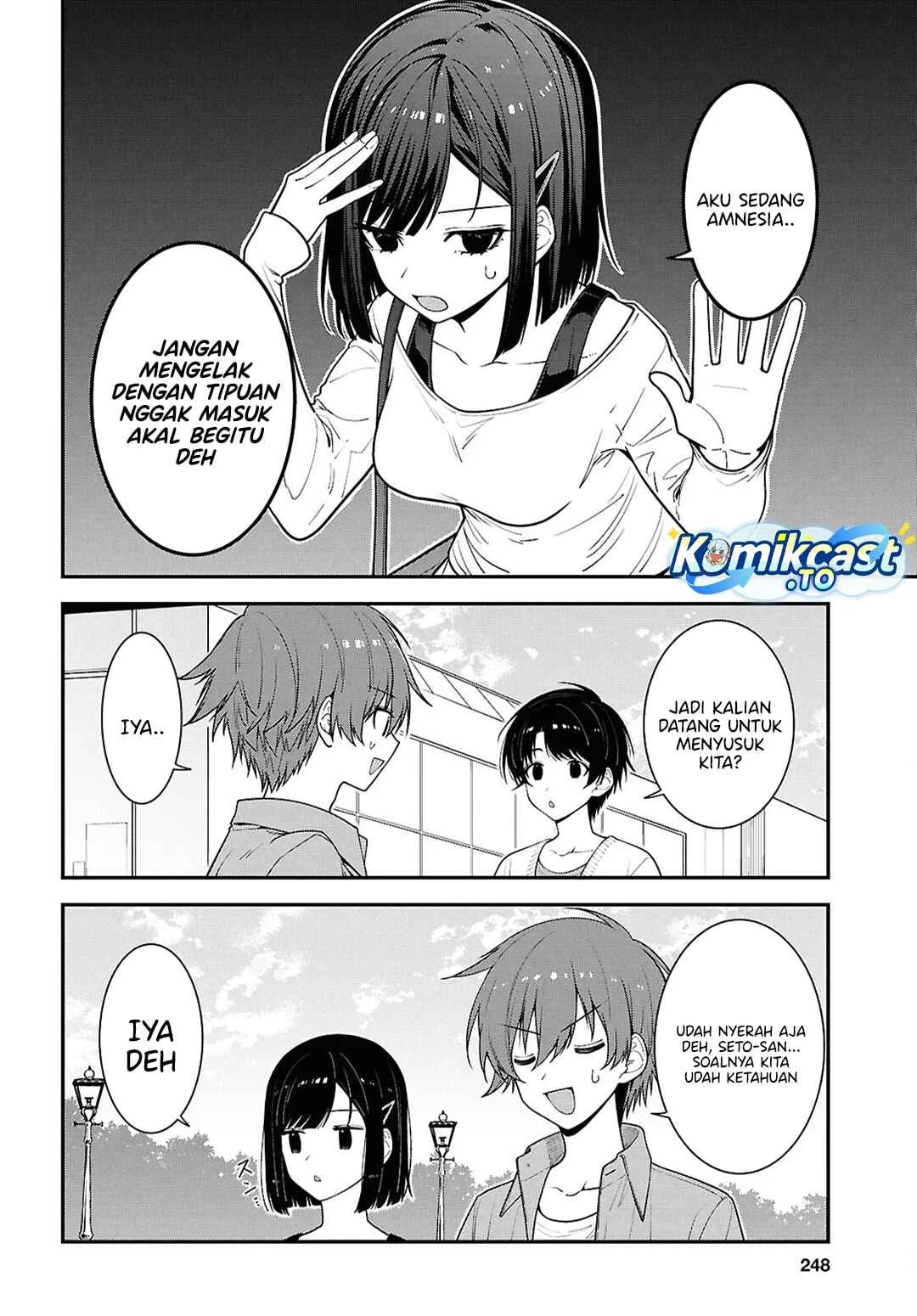 Tonari no Seki no Yankee Shimizu-san ga Kami o Kuroku Sometekita Chapter 20 - halaman 30