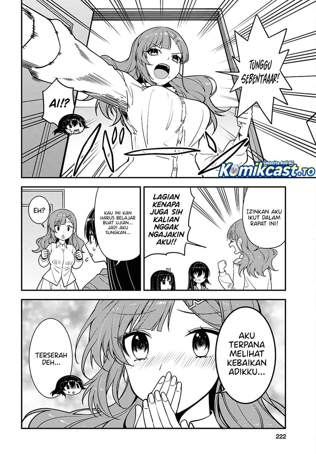 Tonari no Seki no Yankee Shimizu-san ga Kami o Kuroku Sometekita Chapter 20 - halaman 5