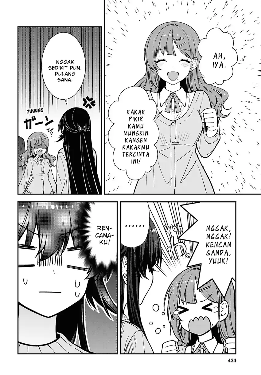 Tonari no Seki no Yankee Shimizu-san ga Kami o Kuroku Sometekita Chapter 21 - halaman 20