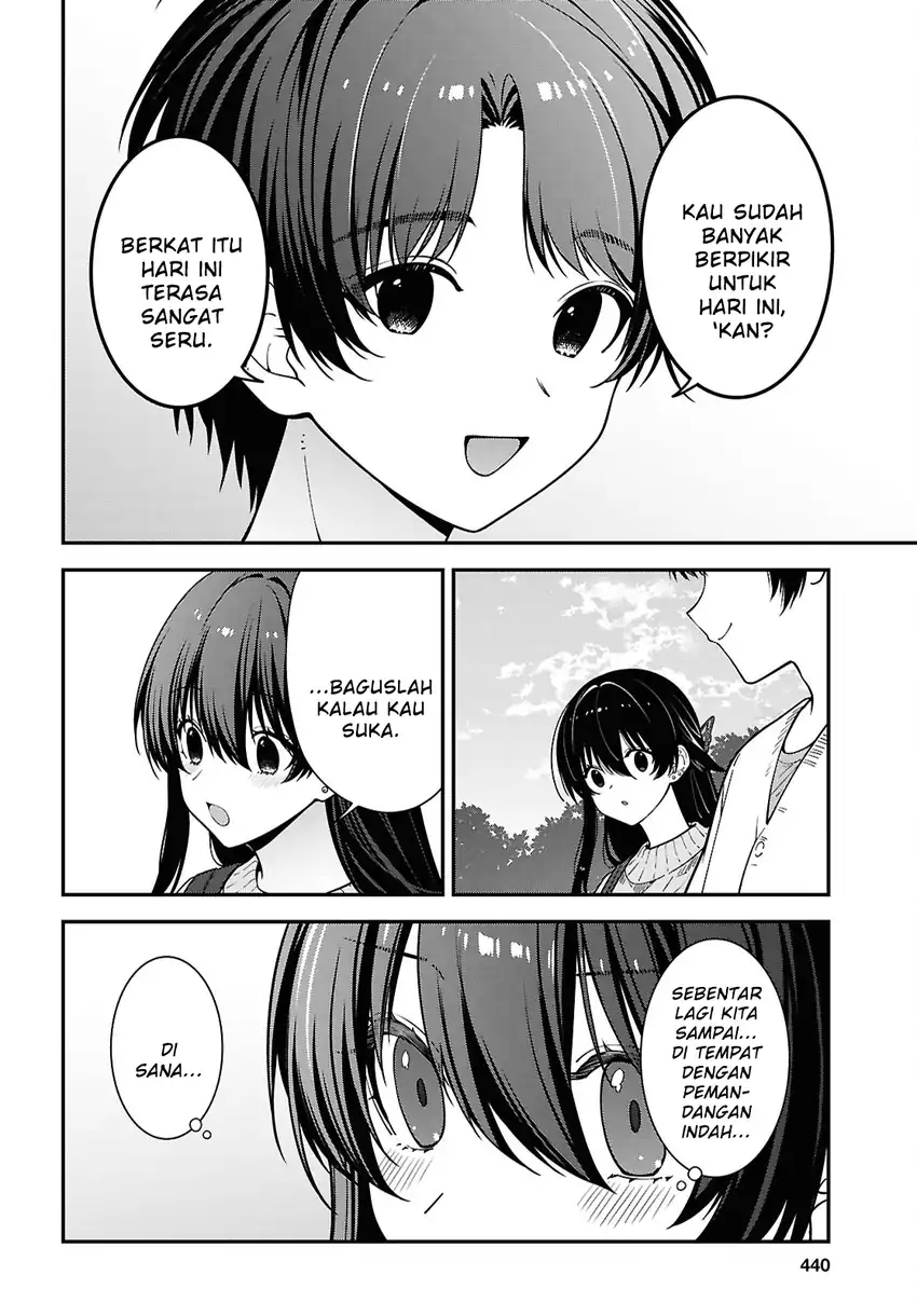 Tonari no Seki no Yankee Shimizu-san ga Kami o Kuroku Sometekita Chapter 21 - halaman 26