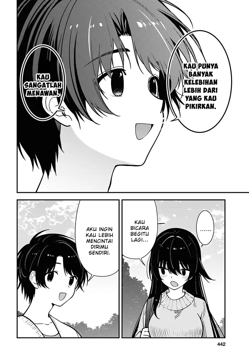 Tonari no Seki no Yankee Shimizu-san ga Kami o Kuroku Sometekita Chapter 21 - halaman 28