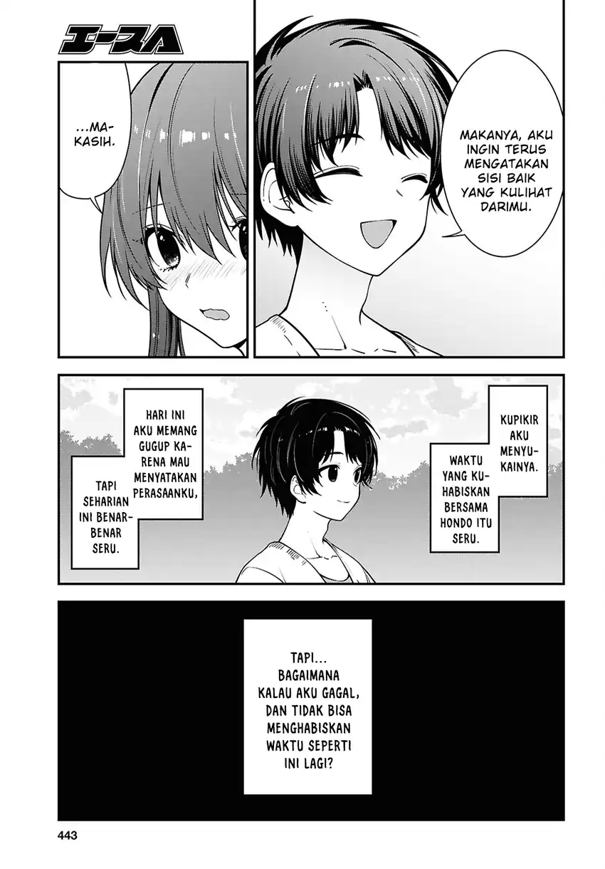 Tonari no Seki no Yankee Shimizu-san ga Kami o Kuroku Sometekita Chapter 21 - halaman 29