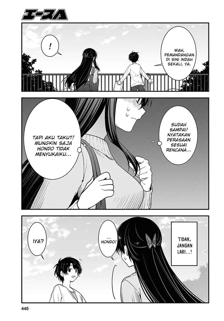 Tonari no Seki no Yankee Shimizu-san ga Kami o Kuroku Sometekita Chapter 21 - halaman 31