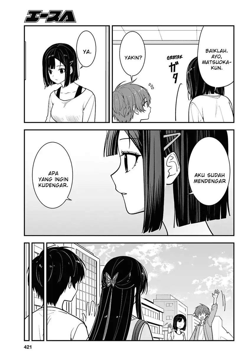 Tonari no Seki no Yankee Shimizu-san ga Kami o Kuroku Sometekita Chapter 21 - halaman 7
