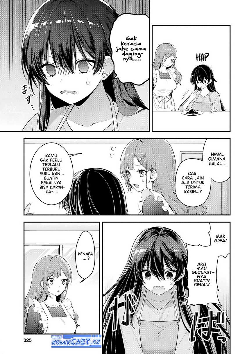 Tonari no Seki no Yankee Shimizu-san ga Kami o Kuroku Sometekita Chapter 3 - halaman 12