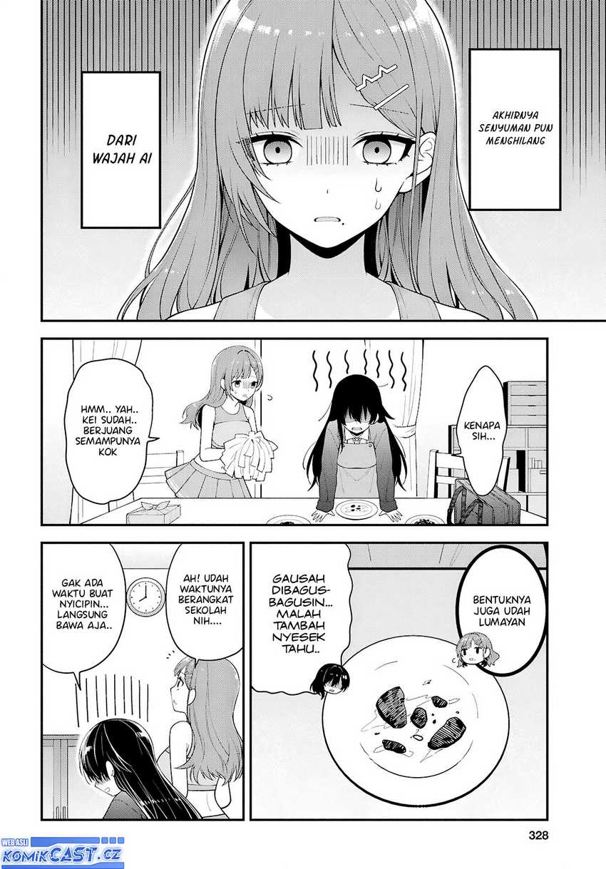Tonari no Seki no Yankee Shimizu-san ga Kami o Kuroku Sometekita Chapter 3 - halaman 15