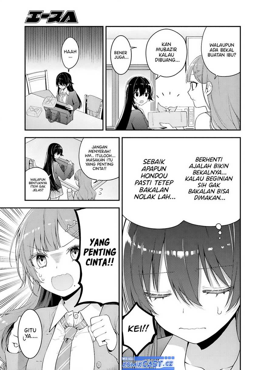 Tonari no Seki no Yankee Shimizu-san ga Kami o Kuroku Sometekita Chapter 3 - halaman 16