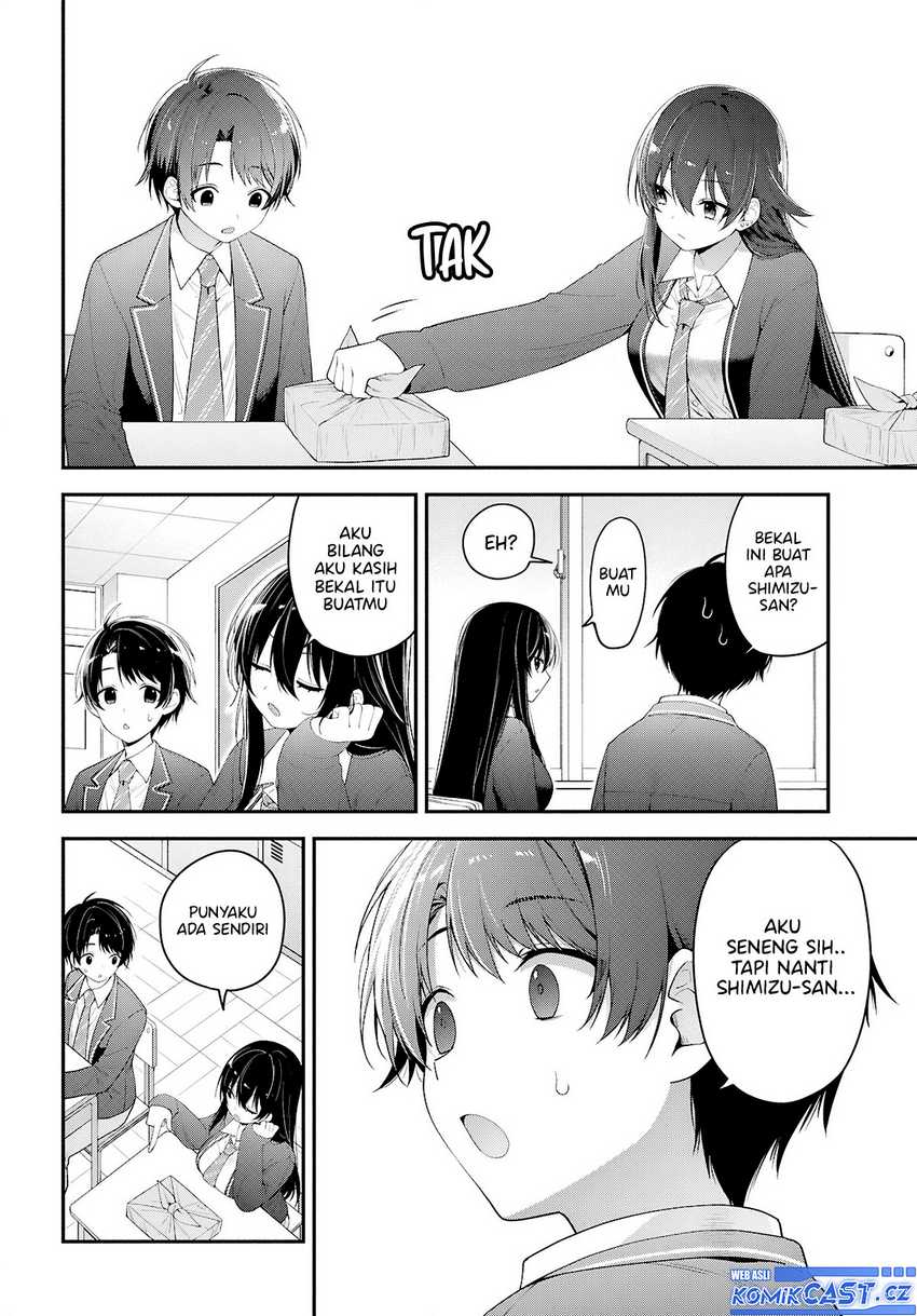 Tonari no Seki no Yankee Shimizu-san ga Kami o Kuroku Sometekita Chapter 3 - halaman 19