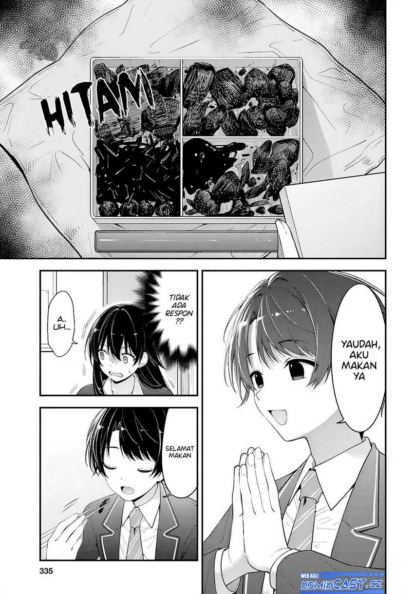 Tonari no Seki no Yankee Shimizu-san ga Kami o Kuroku Sometekita Chapter 3 - halaman 22