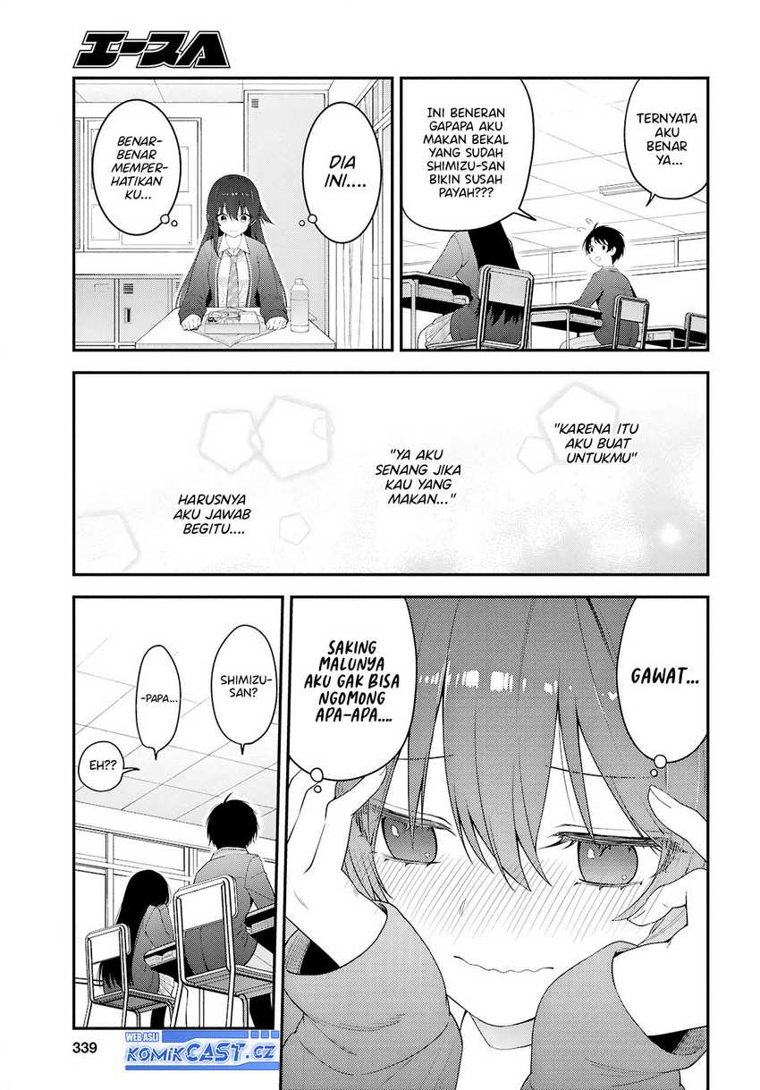 Tonari no Seki no Yankee Shimizu-san ga Kami o Kuroku Sometekita Chapter 3 - halaman 26