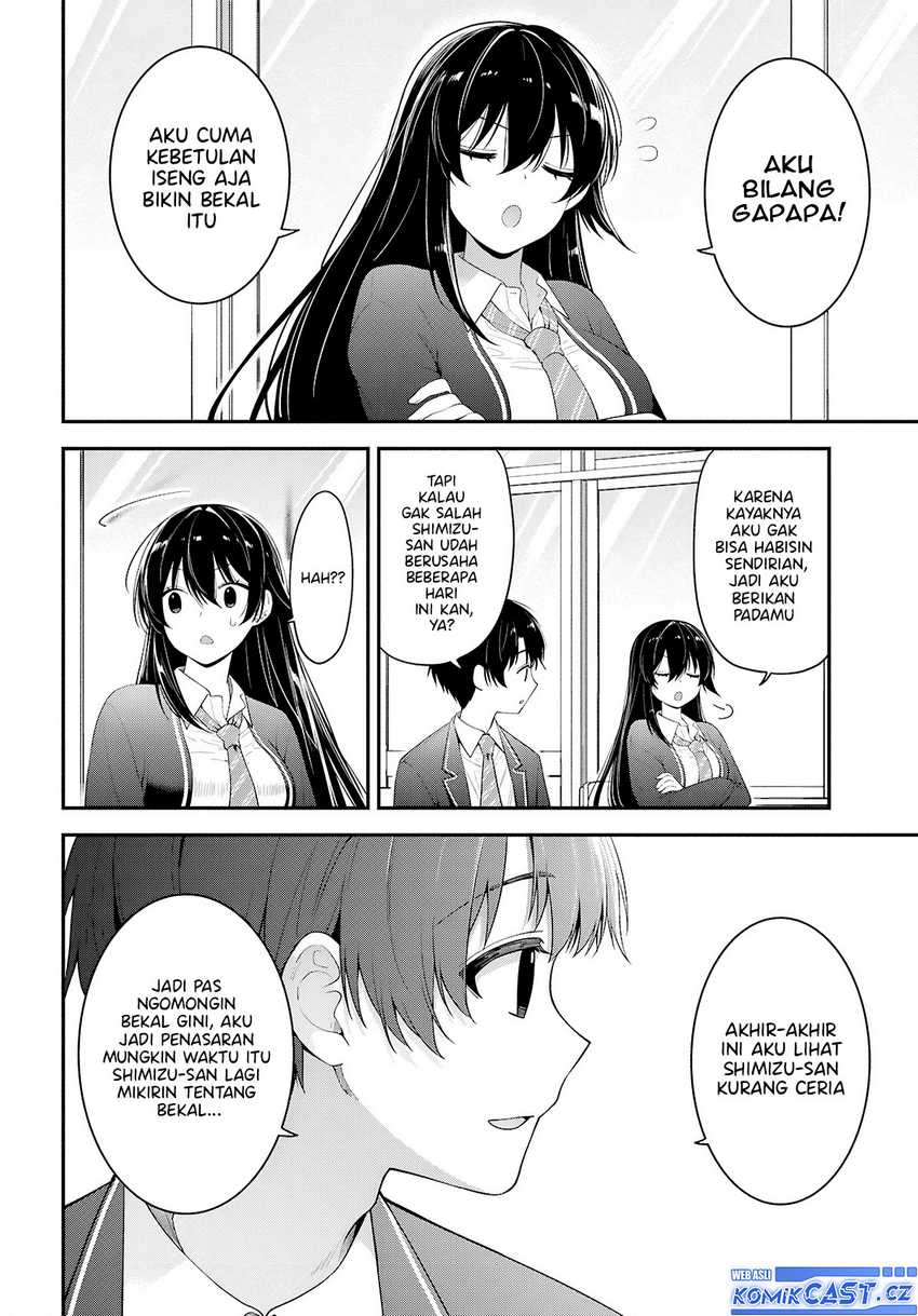 Tonari no Seki no Yankee Shimizu-san ga Kami o Kuroku Sometekita Chapter 3 - halaman 27