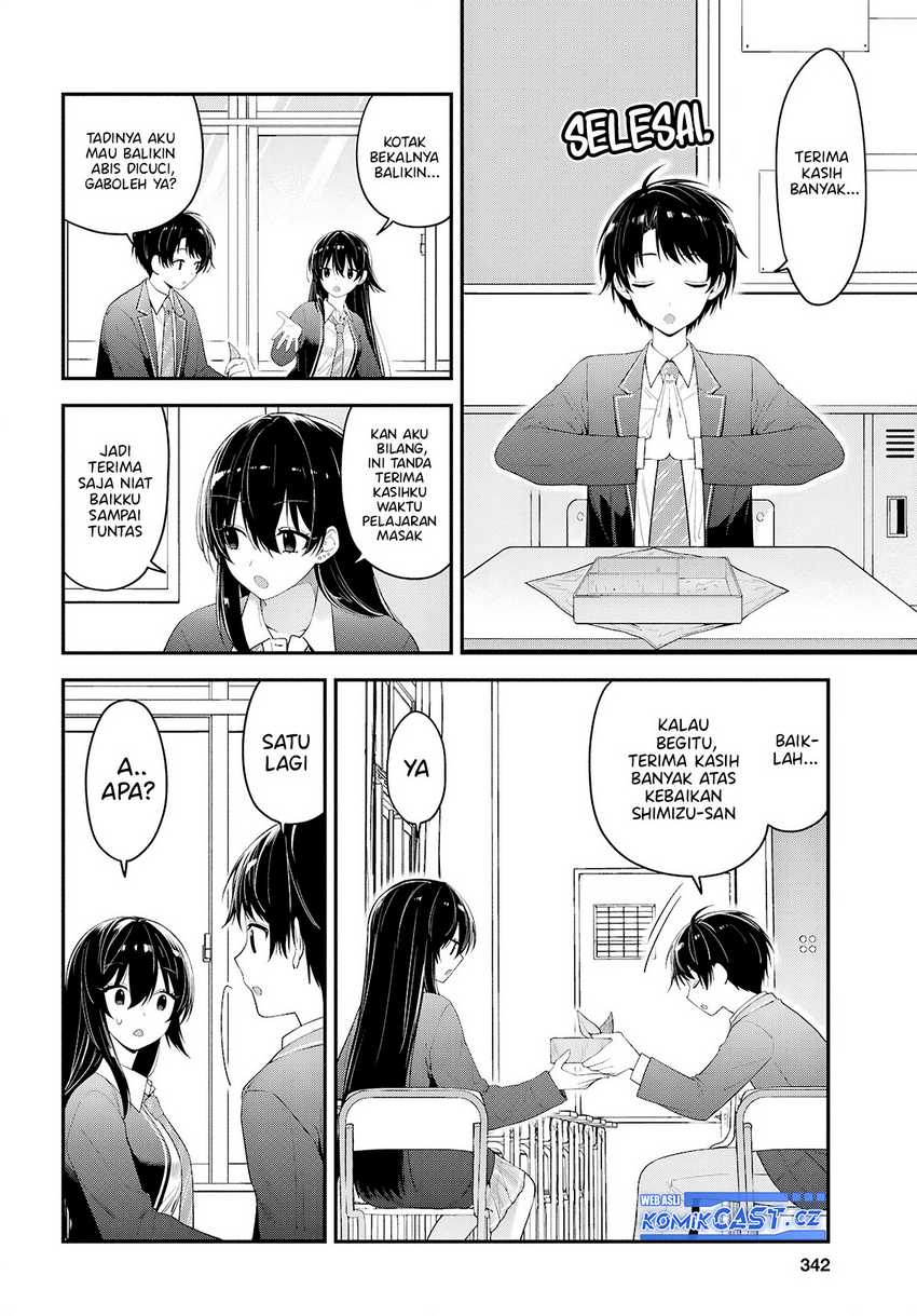 Tonari no Seki no Yankee Shimizu-san ga Kami o Kuroku Sometekita Chapter 3 - halaman 29