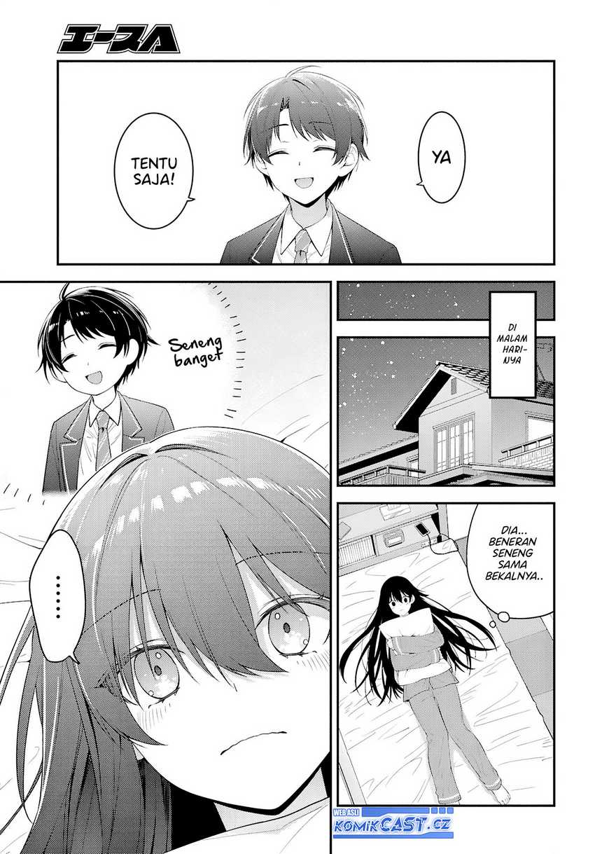Tonari no Seki no Yankee Shimizu-san ga Kami o Kuroku Sometekita Chapter 3 - halaman 33
