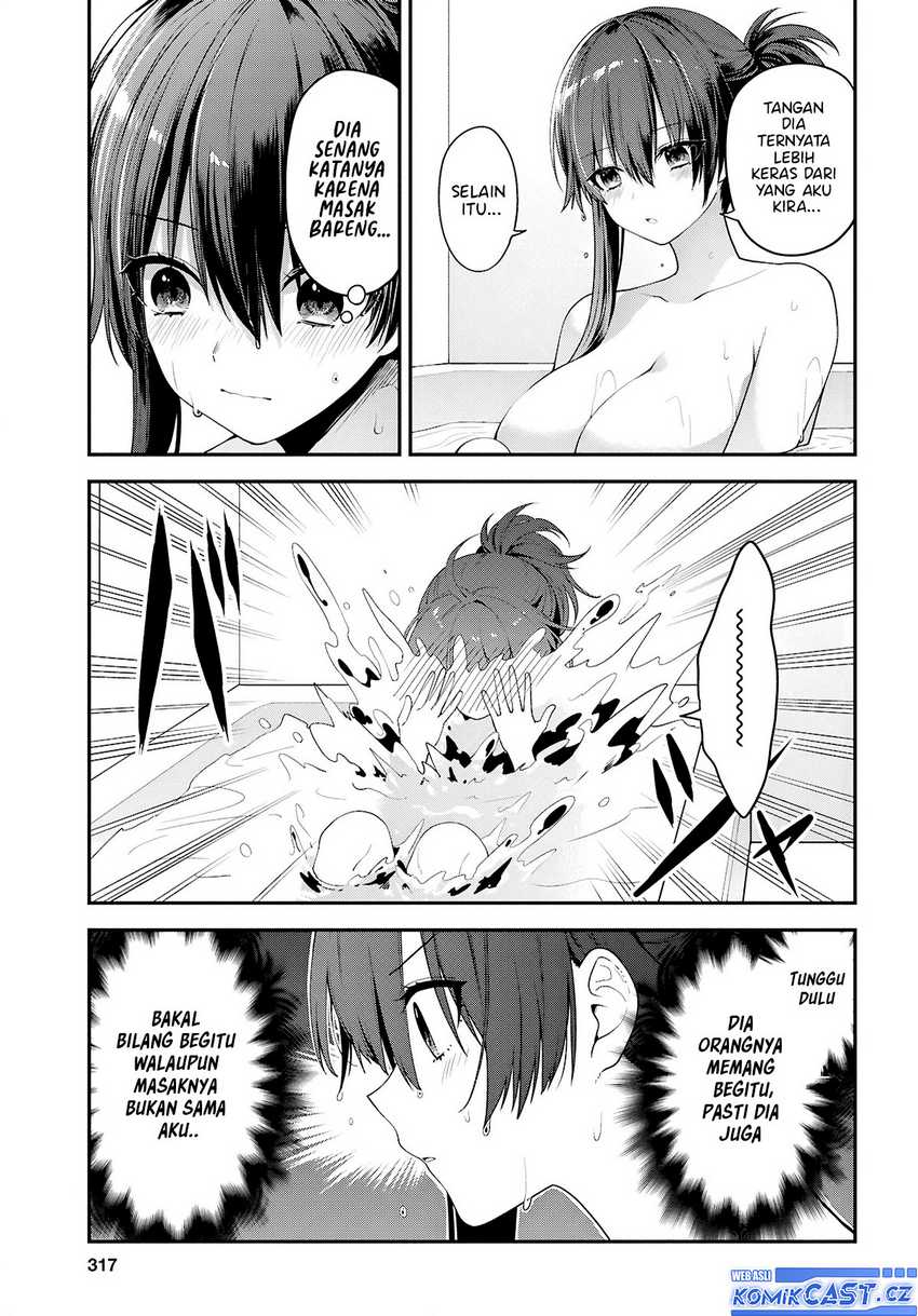 Tonari no Seki no Yankee Shimizu-san ga Kami o Kuroku Sometekita Chapter 3 - halaman 4
