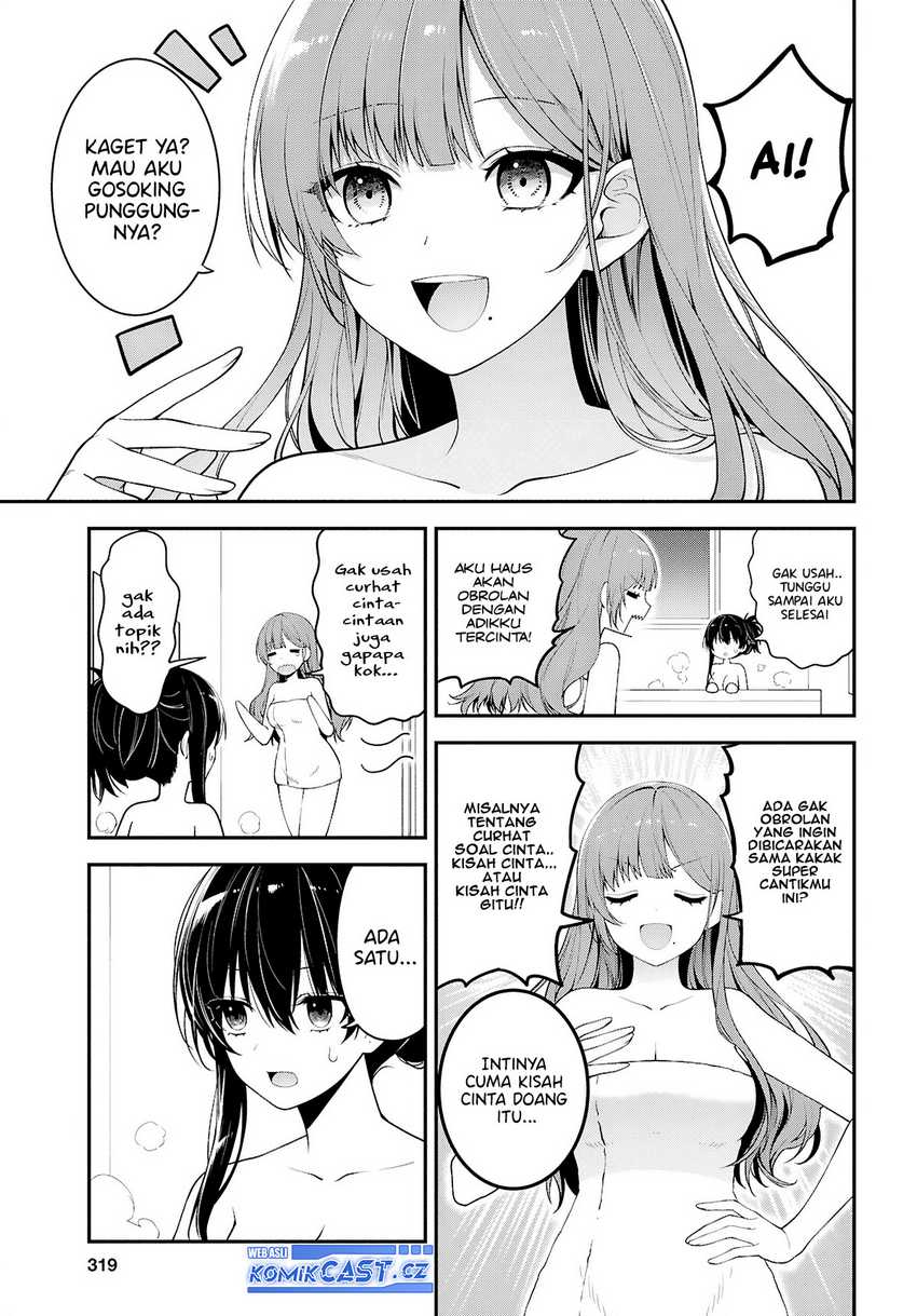Tonari no Seki no Yankee Shimizu-san ga Kami o Kuroku Sometekita Chapter 3 - halaman 6