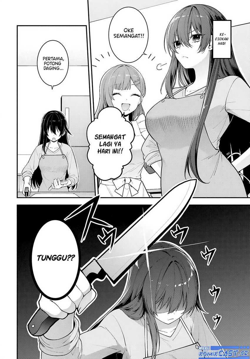 Tonari no Seki no Yankee Shimizu-san ga Kami o Kuroku Sometekita Chapter 3 - halaman 9