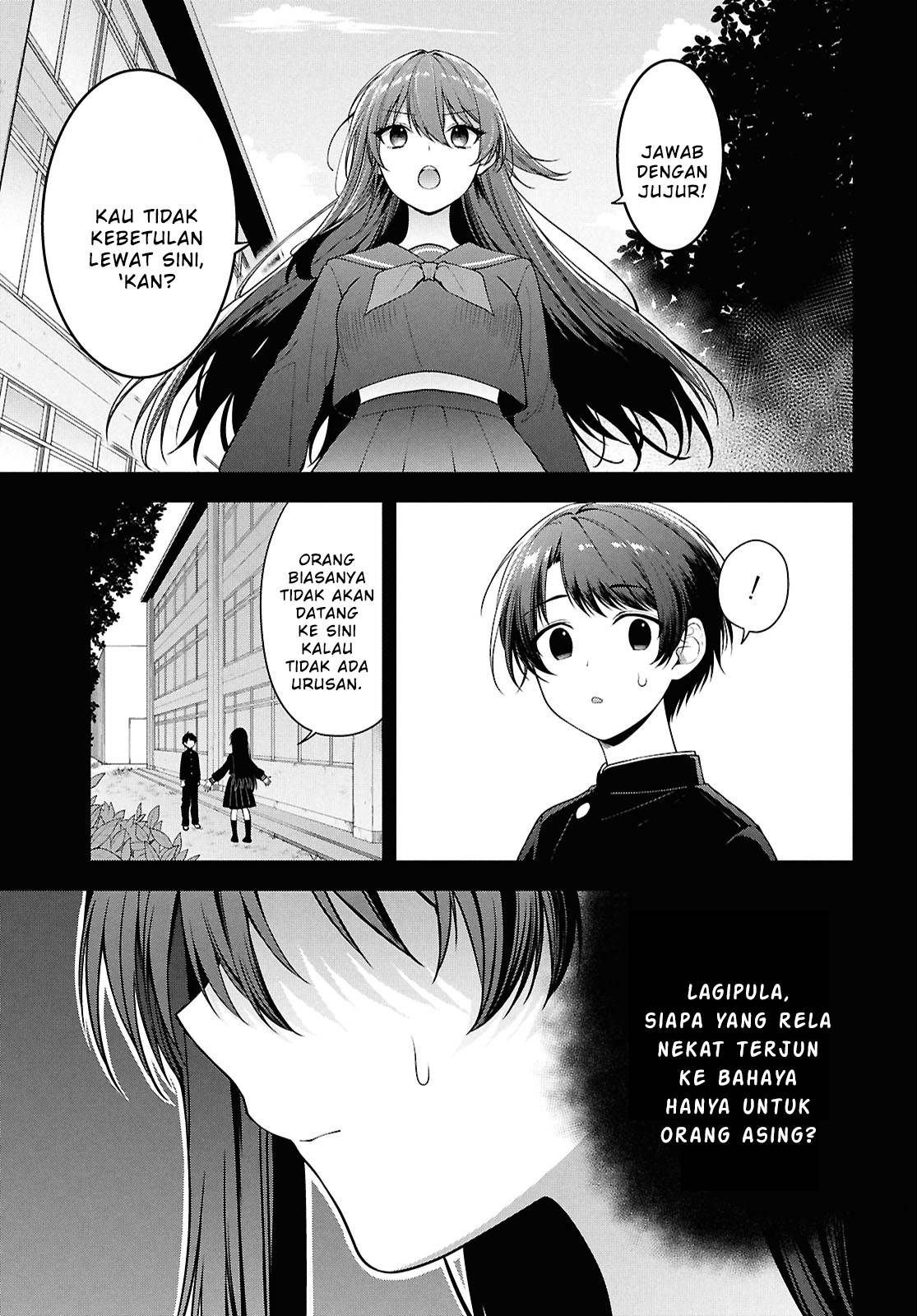 Tonari no Seki no Yankee Shimizu-san ga Kami o Kuroku Sometekita Chapter 4 - halaman 18