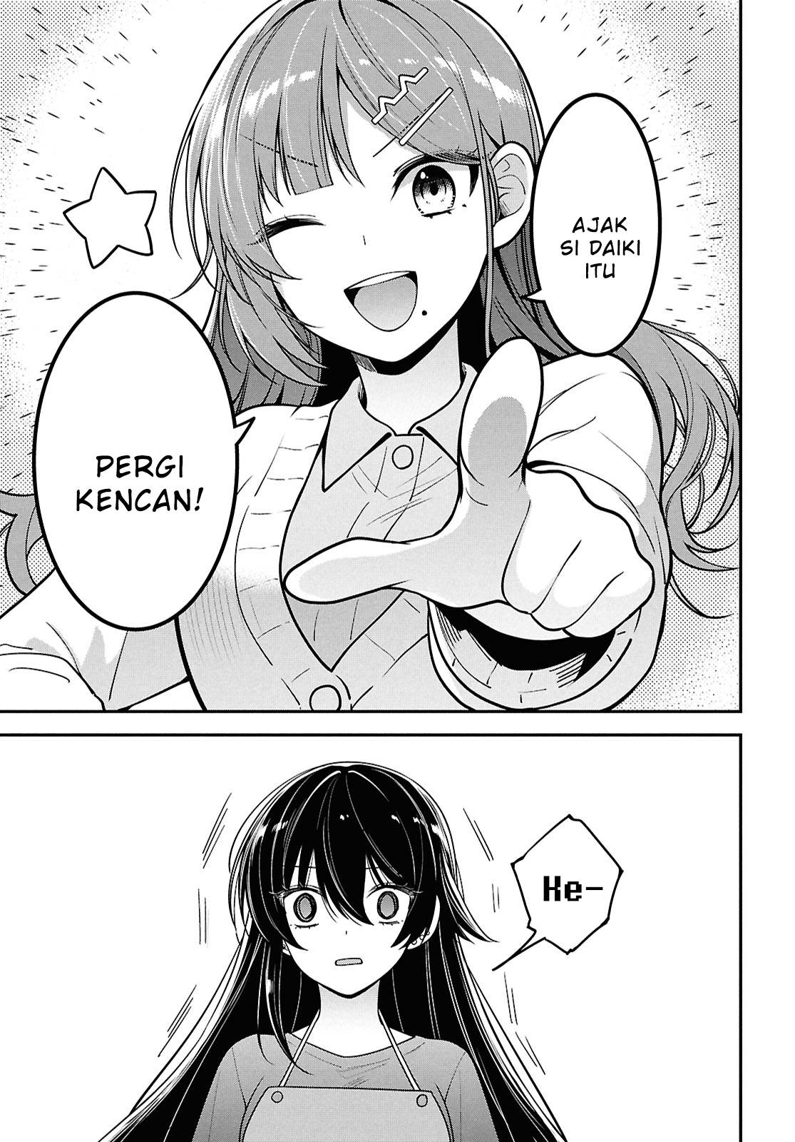 Tonari no Seki no Yankee Shimizu-san ga Kami o Kuroku Sometekita Chapter 4 - halaman 29