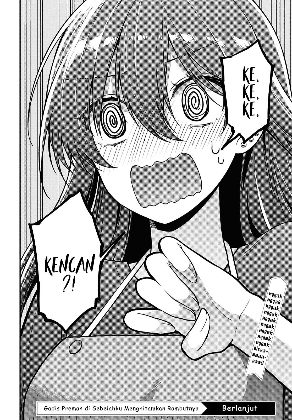 Tonari no Seki no Yankee Shimizu-san ga Kami o Kuroku Sometekita Chapter 4 - halaman 30