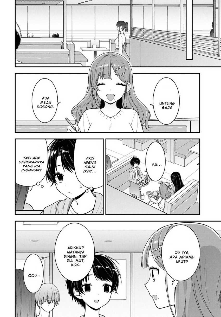 Tonari no Seki no Yankee Shimizu-san ga Kami o Kuroku Sometekita Chapter 5 - halaman 10
