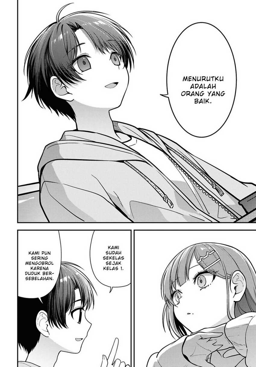 Tonari no Seki no Yankee Shimizu-san ga Kami o Kuroku Sometekita Chapter 5 - halaman 18