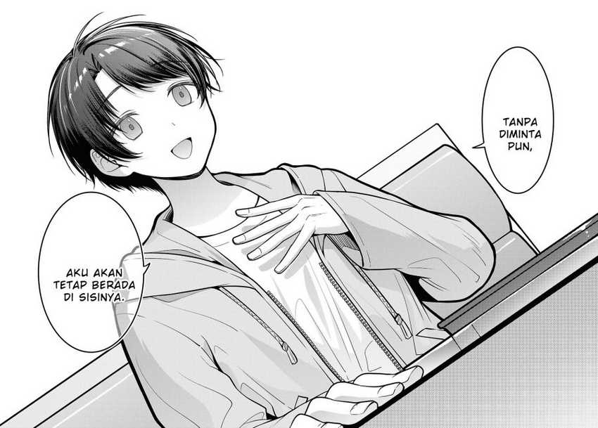 Tonari no Seki no Yankee Shimizu-san ga Kami o Kuroku Sometekita Chapter 5 - halaman 22