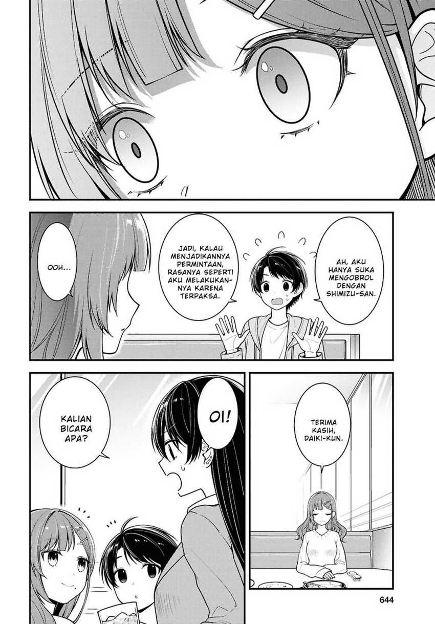 Tonari no Seki no Yankee Shimizu-san ga Kami o Kuroku Sometekita Chapter 5 - halaman 23