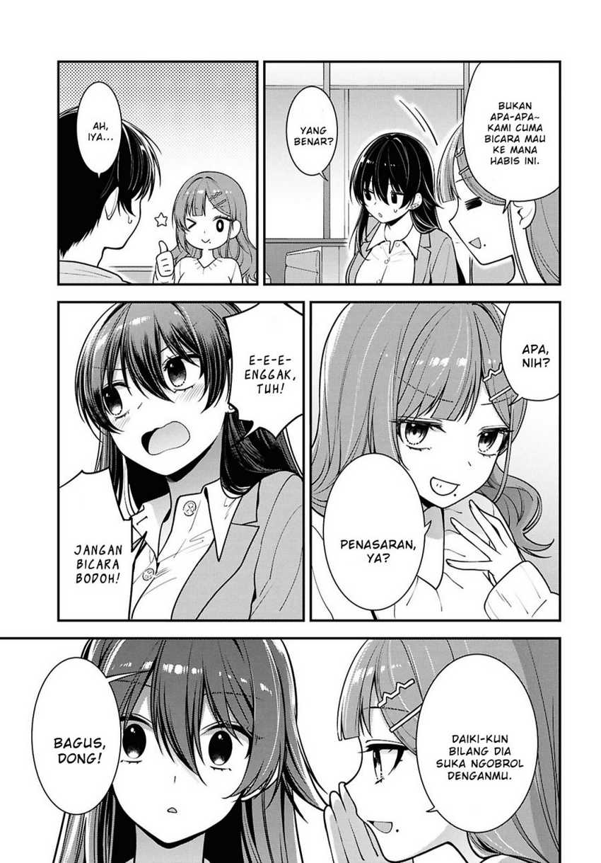 Tonari no Seki no Yankee Shimizu-san ga Kami o Kuroku Sometekita Chapter 5 - halaman 24
