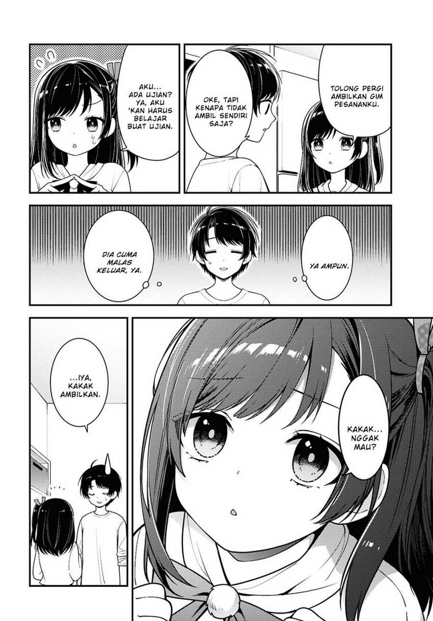 Tonari no Seki no Yankee Shimizu-san ga Kami o Kuroku Sometekita Chapter 5 - halaman 4