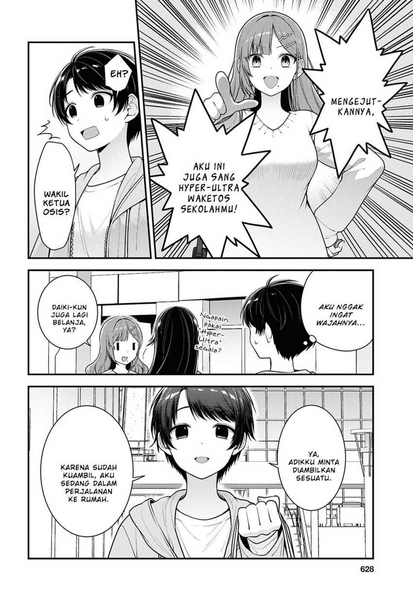 Tonari no Seki no Yankee Shimizu-san ga Kami o Kuroku Sometekita Chapter 5 - halaman 8