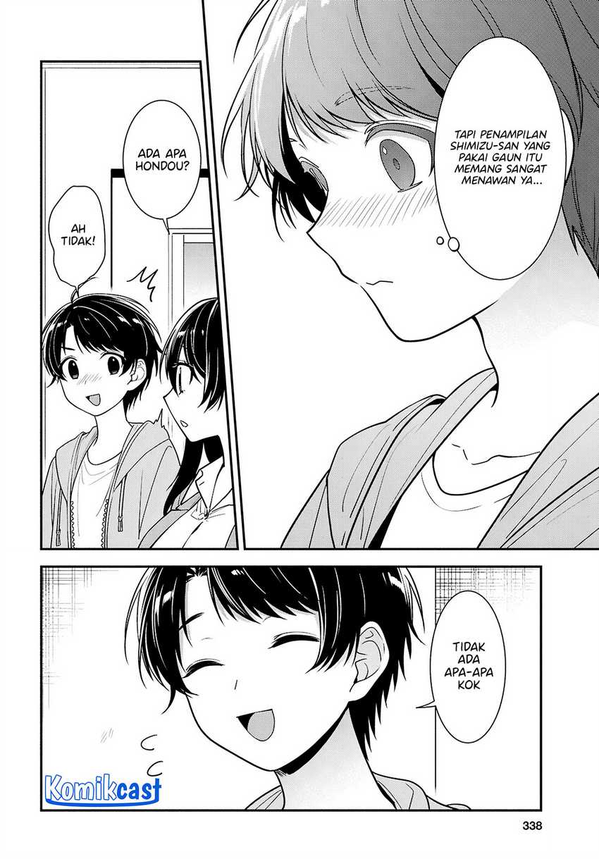 Tonari no Seki no Yankee Shimizu-san ga Kami o Kuroku Sometekita Chapter 6 - halaman 12