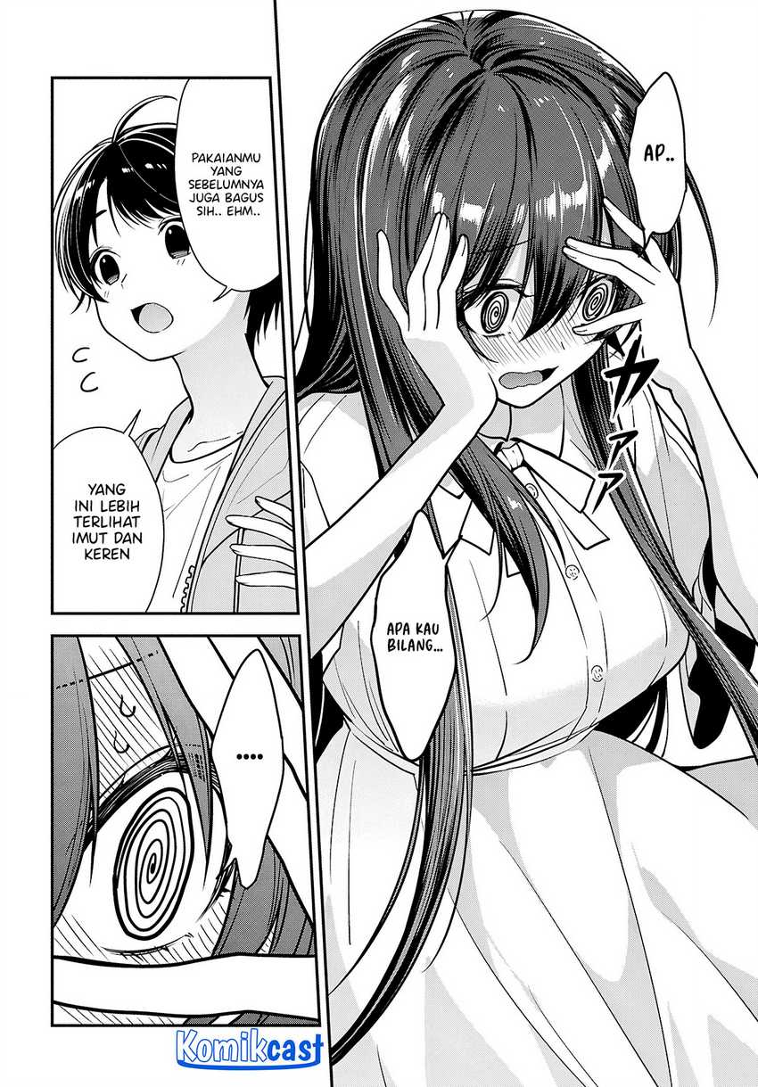 Tonari no Seki no Yankee Shimizu-san ga Kami o Kuroku Sometekita Chapter 6 - halaman 6