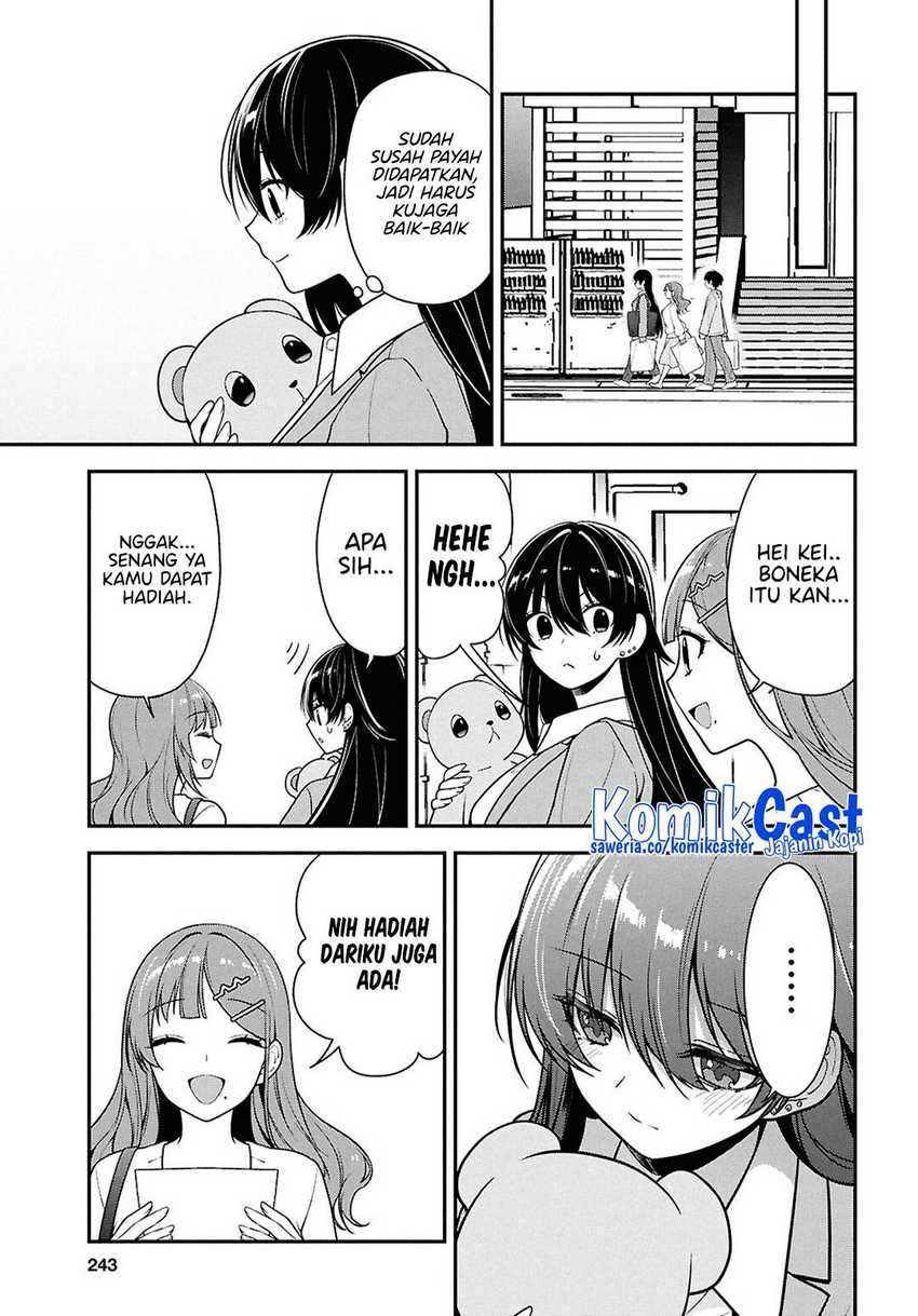 Tonari no Seki no Yankee Shimizu-san ga Kami o Kuroku Sometekita Chapter 7 - halaman 16