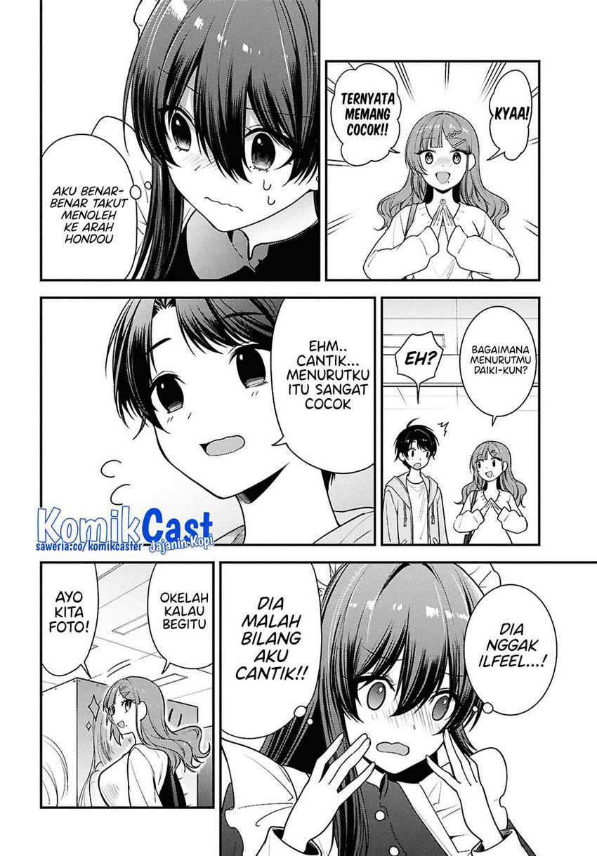Tonari no Seki no Yankee Shimizu-san ga Kami o Kuroku Sometekita Chapter 7 - halaman 5