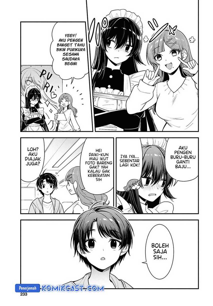 Tonari no Seki no Yankee Shimizu-san ga Kami o Kuroku Sometekita Chapter 7 - halaman 6