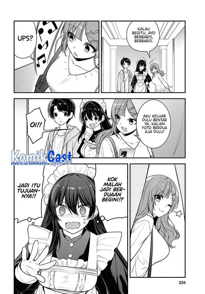 Tonari no Seki no Yankee Shimizu-san ga Kami o Kuroku Sometekita Chapter 7 - halaman 7