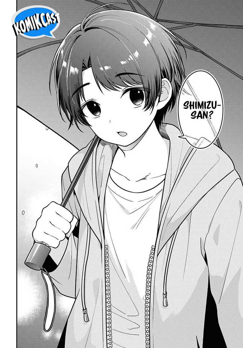 Tonari no Seki no Yankee Shimizu-san ga Kami o Kuroku Sometekita Chapter 8 - halaman 11