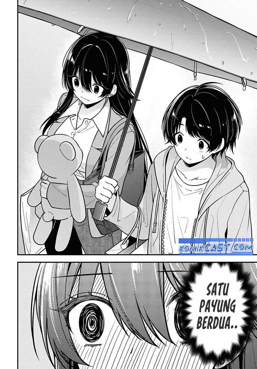 Tonari no Seki no Yankee Shimizu-san ga Kami o Kuroku Sometekita Chapter 8 - halaman 13