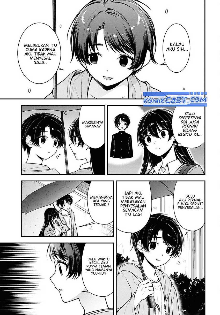 Tonari no Seki no Yankee Shimizu-san ga Kami o Kuroku Sometekita Chapter 8 - halaman 16