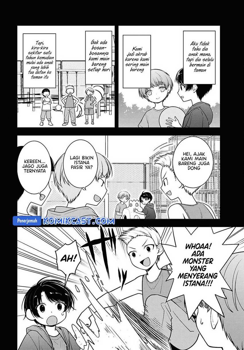 Tonari no Seki no Yankee Shimizu-san ga Kami o Kuroku Sometekita Chapter 8 - halaman 17