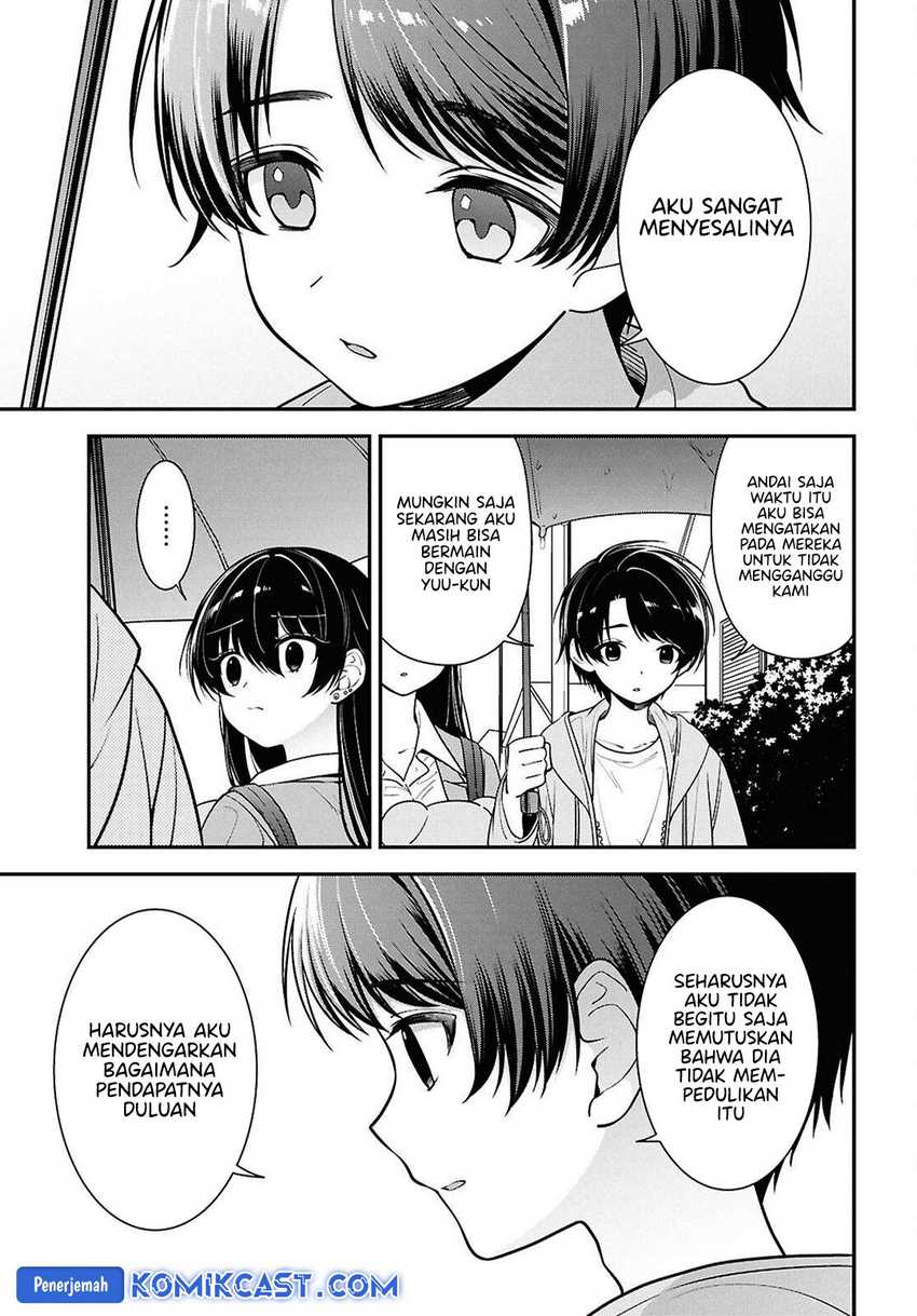 Tonari no Seki no Yankee Shimizu-san ga Kami o Kuroku Sometekita Chapter 8 - halaman 20