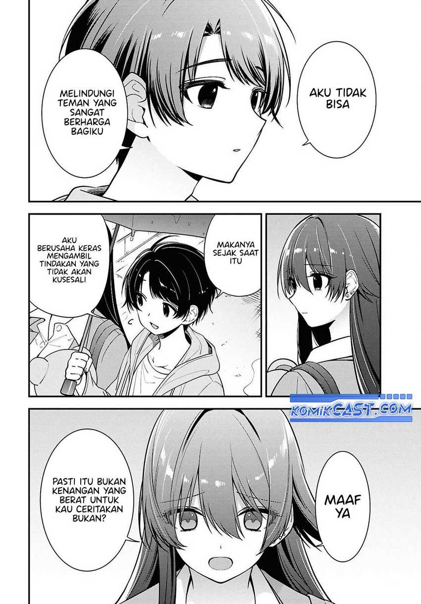 Tonari no Seki no Yankee Shimizu-san ga Kami o Kuroku Sometekita Chapter 8 - halaman 21