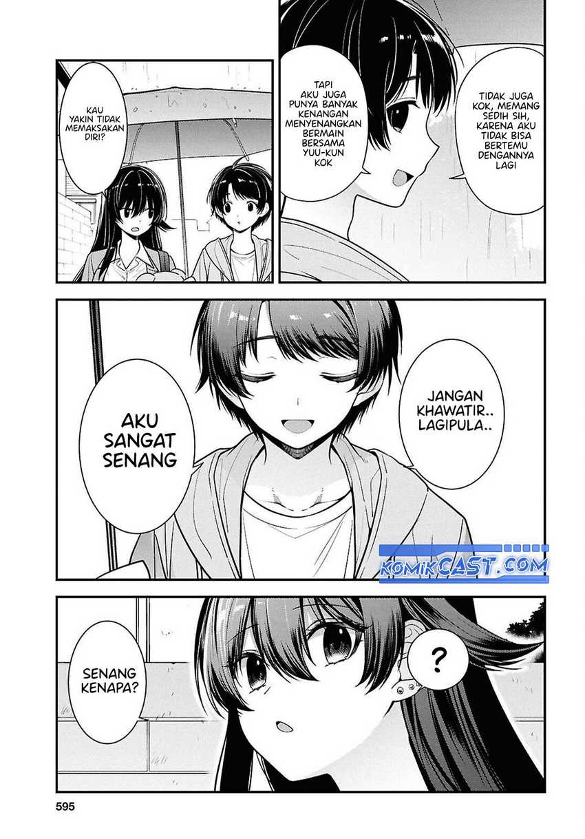 Tonari no Seki no Yankee Shimizu-san ga Kami o Kuroku Sometekita Chapter 8 - halaman 22