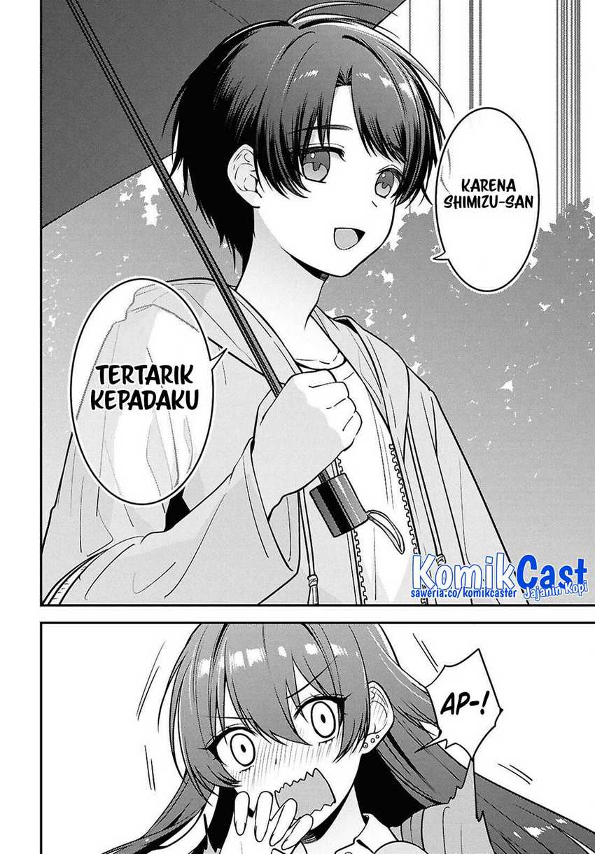 Tonari no Seki no Yankee Shimizu-san ga Kami o Kuroku Sometekita Chapter 8 - halaman 23